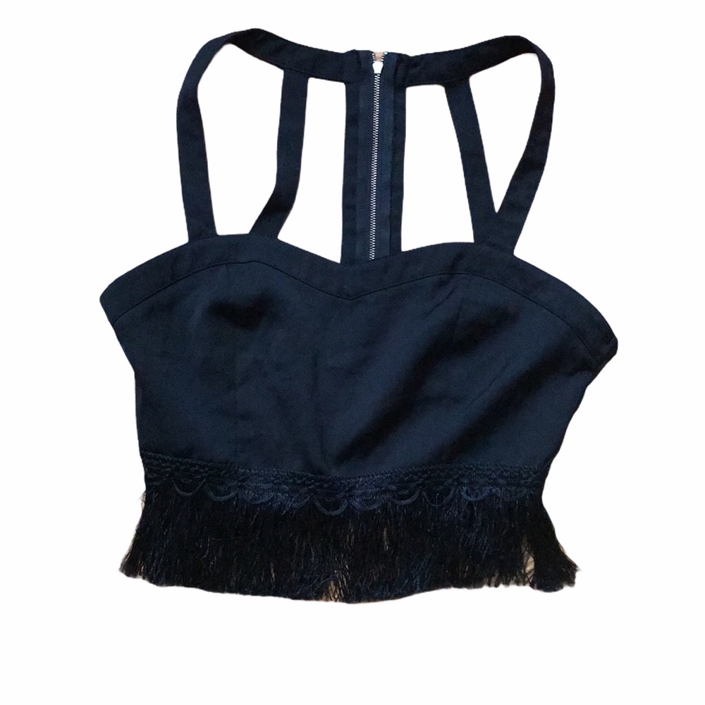 Fringe Crop Top 3/$25